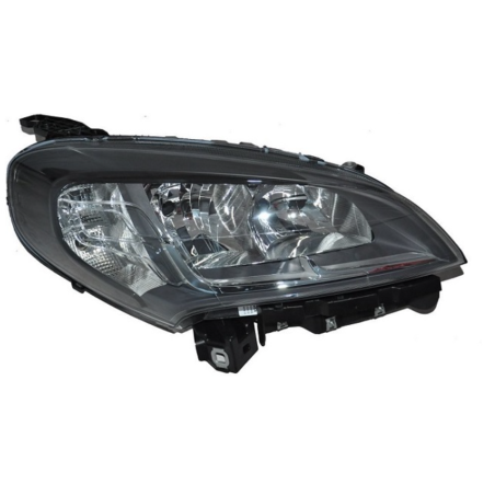 PROIETTORE SINISTRO CON MOTORE CON CORNICE INTERNA NERA FIAT DOBLO 263 20152022