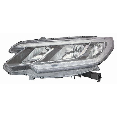 PROIETTORE DESTRO LED CON PARABOLA NERA CON MOTORE HONDA CR-V RWRT 20152017