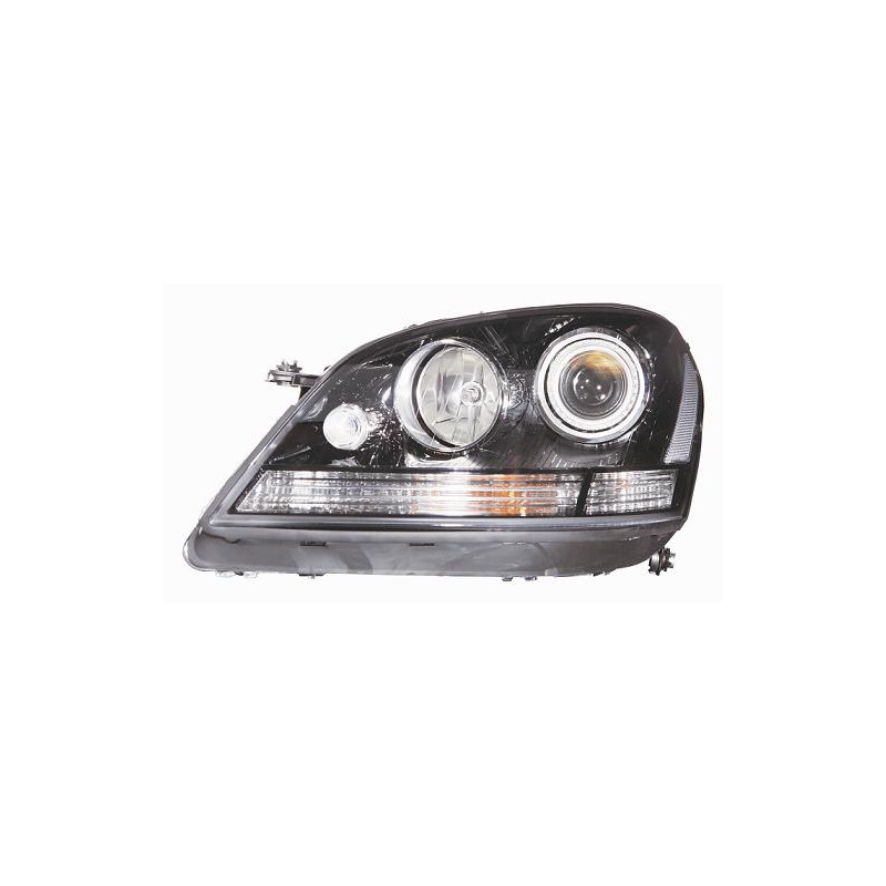 PROIETTORE DESTRO XENON D1S-H7 CON PARABOLA NERA MERCEDES-BENZ ML W164 20052011       VERS 2008