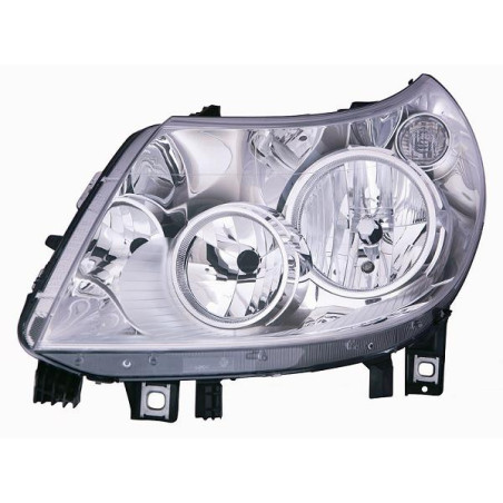 PROIETTORE DESTRO H7-H15 8 PIN CON MOTORE CITROEN JUMPER III 20062014       VERS 2011 , FIAT DUCATO III 250 20062014       VERS