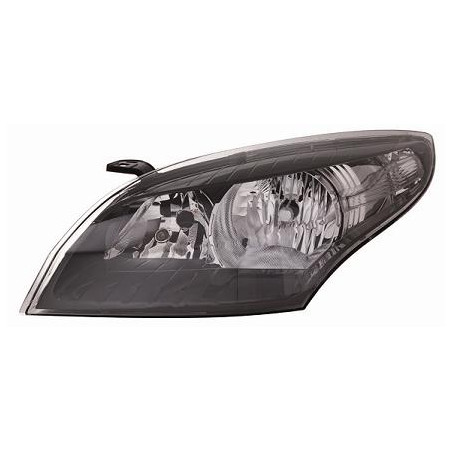 PROIETTORE SINISTRO CON PARABOLA NERA CON MOTORE RENAULT MEGANE COUPE DZ0DZ1 20082014       VERS 2012 , RENAULT MEGANE HB - SW 