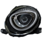 PROIETTORE DESTRO H7 CON PARABOLA NERA CON MOTORE FIAT 500 312 20072015      , FIAT 500 312 2015