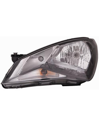 PROIETTORE SINISTRO CON PARABOLA NERA SEAT Mii KF1KE1 2012