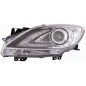 PROIETTORE DESTRO XENON CON PARABOLA NERA MAZDA 3 SDN-HB BLBK 20082013