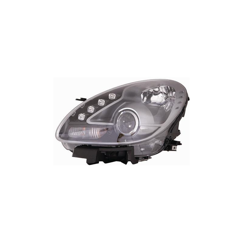 PROIETTORE SINISTRO LED CON PARABOLA NERA CON MOTORE ALFA ROMEO GIULIETTA 940 20102020