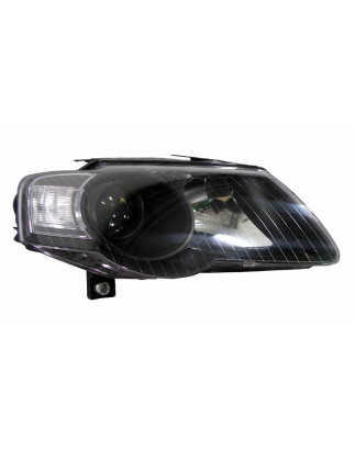 PROIETTORE SINISTRO MODELLO HELLA CON PARABOLA NERA VOLKSWAGEN PASSAT 3C23C5 20052011