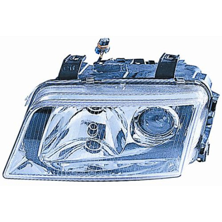 PROIETTORE SINISTRO CON PREDISPOSIZIONE REGOLAZIONE ELETTRICA AUDI A4 8D2 19942000       VERS S4 021997011998