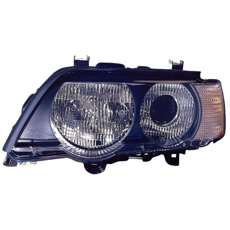 PROIETTORE SINISTRO XENON CON FANALE BIANCO BMW X5 E53 20002007       VERS 2004 , BMW X5 E53 05-2 1981           VERS 012000