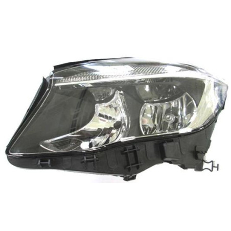 PROIETTORE DESTRO CON PARABOLA NERA CON MOTORE MERCEDES-BENZ GLA X156 20142017      , MERCEDES-BENZ GLA X156 20172020