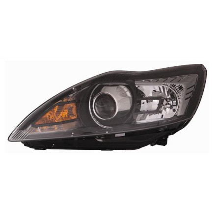 PROIETTORE DESTRO XENON CON PARABOLA NERA CON MOTORE FORD FOCUS DBFCHDH 20082011