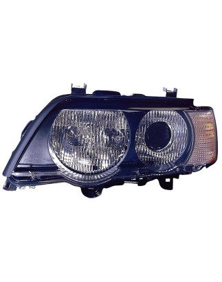 PROIETTORE DESTRO XENON CON FANALE BIANCO BMW X5 E53 20002007       VERS 2004 , BMW X5 E53 05-2 1981           VERS 012000