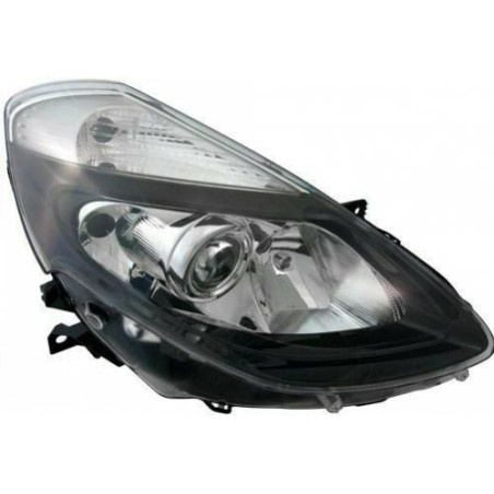 PROIETTORE DESTRO H1H7H7 REGOLAZIONE ELETTRICA CON MOTORE CON LENTICOLARE RENAULT CLIO III BR0 1CR0 1 20092013