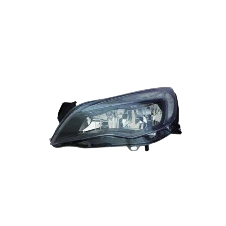 PROIETTORE DESTRO CON PARABOLA NERA LUCIDA CON MOTORE OPEL ASTRA J 3DGTC P10 2011           VERS 012013 , OPEL ASTRA J 5DSW P10