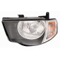 PROIETTORE SINISTRO CON FANALE BIANCO MITSUBISHI PU L200 KATKBT 20062010       VERS 2009 , MITSUBISHI PU L200 KATKBT 20102015