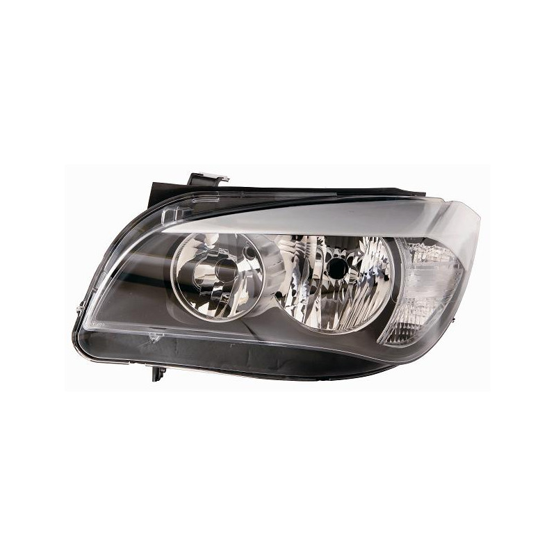 PROIETTORE SINISTRO CON PARABOLA NERA BMW X1 E84 20092013