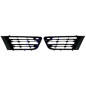 KIT GRIGLIE PARAURTI ANTERIORE SUPERIORE RENAULT SCENIC JA0JA1 20032009       VERS 2006