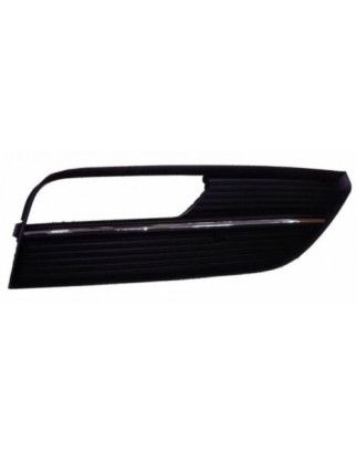 GRIGLIA PARAURTI DESTRA NERA CON FENDINEBBIA CON MODANATURA CROMATA AUDI A3 3DSPORTBACK 8V18VK8VA8VF 20122016