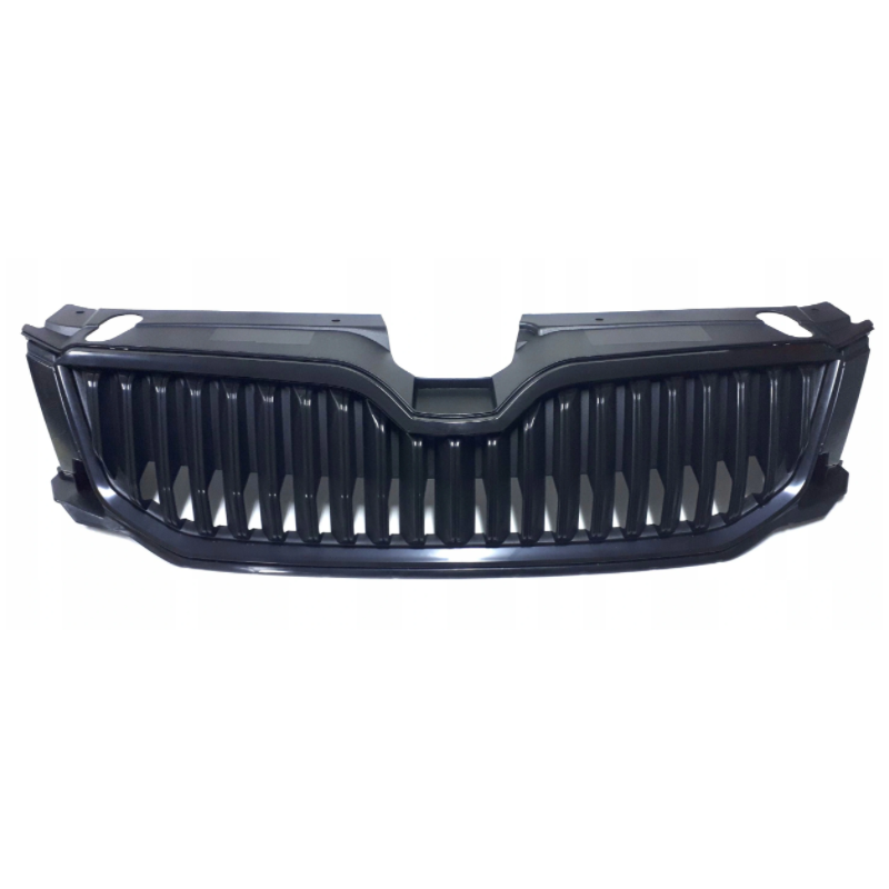 GRIGLIA PARAURTI ANTERIORE NERA CON CORNICE NERA SKODA OCTAVIA 6 5E3NL3NR35E55E6 20132017