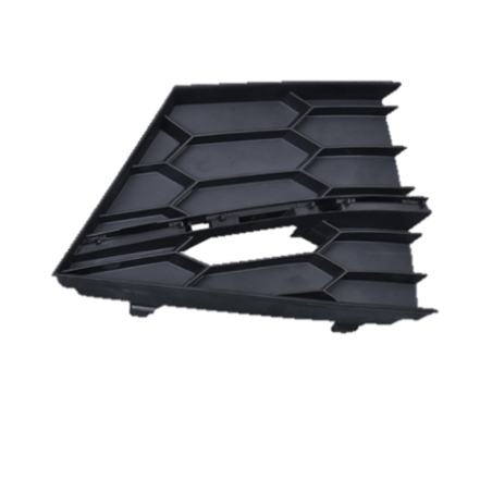 GRIGLIA PARAURTI ANTERIORE DESTRA NERA CON FORI MODANATURA CROMATA SKODA SUPERB 3V33V5 20152019