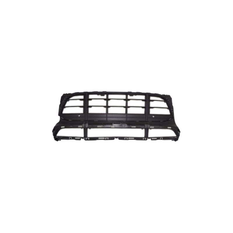 GRIGLIA PARAURTI ANTERIORE CENTRALE NERA CON FORI PARK DISTANCE CONTROL PORSCHE MACAN 95B 20142018