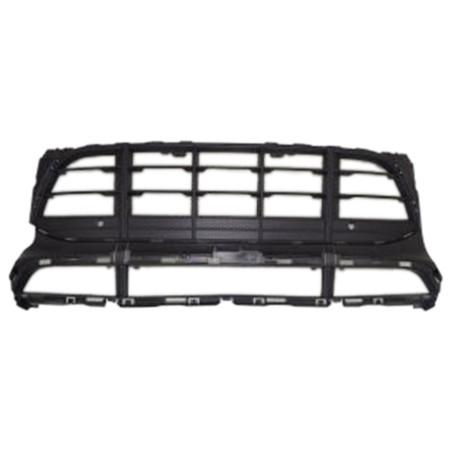 GRIGLIA PARAURTI ANTERIORE CENTRALE NERA CON FORI PARK DISTANCE CONTROL PORSCHE MACAN 95B 20142018