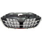 GRIGLIA PARAURTI ANTERIORE CENTRALE NERA CON MODANATURA CROMATA 4PZ RENAULT TRAFIC EG 20142019       VERS2019 , RENAULT TRAFIC 