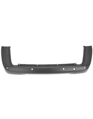 PARAURTI POSTERIORE NERO 1 PORTA CON FORI SENSORI FIAT FIORINOQUBO 225 20082016