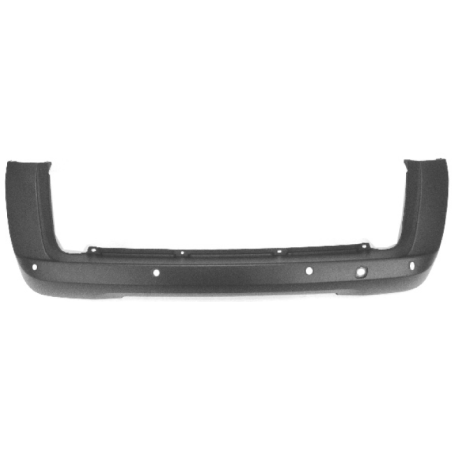 PARAURTI POSTERIORE NERO 1 PORTA CON FORI SENSORI FIAT FIORINOQUBO 225 20082016