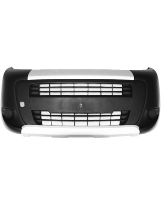 PARAURTI ANTERIORE CON FASCIA SUPERIORE SILVER CON FASCIA INFERIORE SILVER FIAT FIORINOQUBO 225 20082016