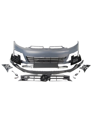 PARAURTI ANTERIORE  KIT CONVERSIONE  CON PRIMER CON LAVAFARI VOLKSWAGEN GOLF VI 5K1 20082013       VERS R20
