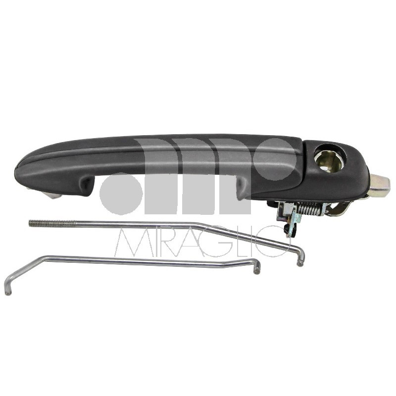 MANIGLIA ESTERNA SENZA BLOCCHETTO IN PLASTICA NERO ANTERIORE DESTRO FIAT MAREA 185 19962007