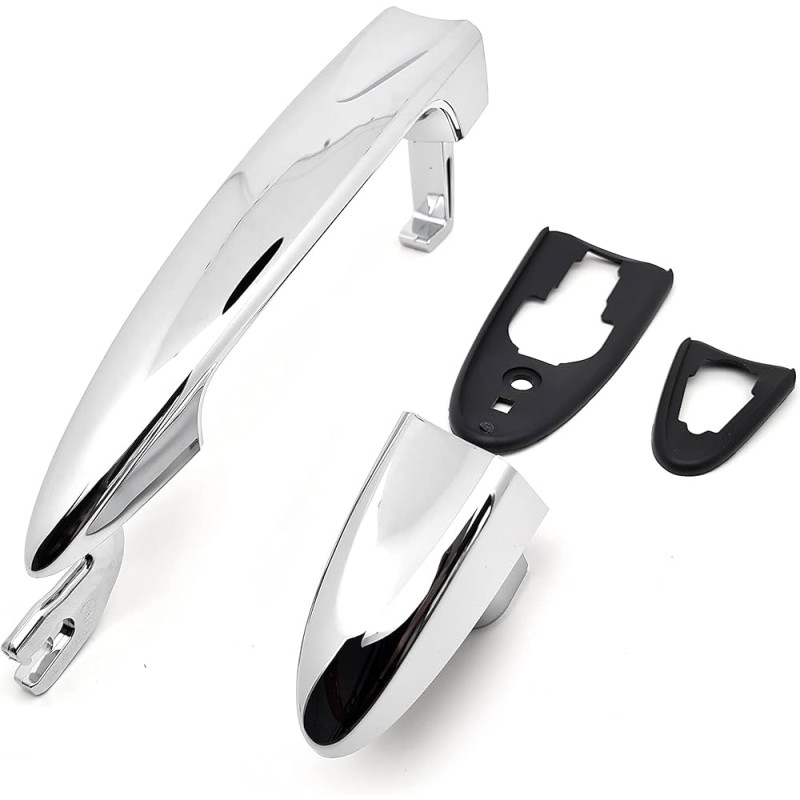 MANIGLIA ESTERNA IN PLASTICA CROMATO ANTERIORE DESTRO LANCIA Y 843 20032011