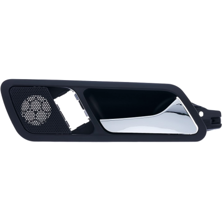 MANIGLIA INTERNA NERA CLEVA CROMATA POSTERIORE SINISTRO VOLKSWAGEN PASSAT 3C23C5 20052011