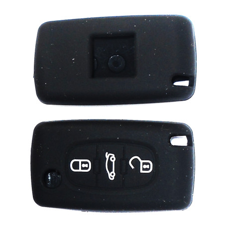 COVER CHIAVE NERO 3 TASTI: TASTO APERTURA TASTO CHIUSURA TASTO PORTELLONE PEUGEOT 207 WDWAWC 20062014      , PEUGEOT 307 3A3C 2