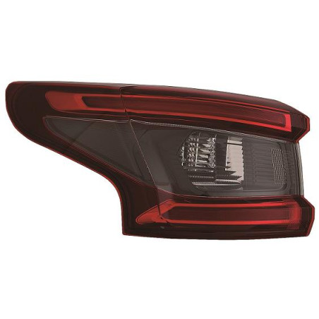 FANALE POSTERIORE DESTRO SENZA PORTALAMPADA A LED ESTERNO NISSAN QASHQAI J11 20172021