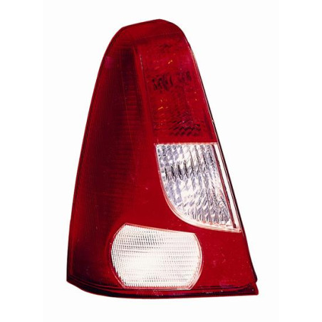 FANALE POSTERIORE DESTRO SENZA PORTALAMPADA BIANCOROSSO DACIA LOGAN-MCVPUPVAN I KSLSUS 20052012      , DACIA LOGAN 20042008    