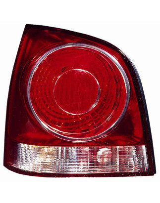 FANALE POSTERIORE DESTRO SENZA PORTALAMPADA FONDO ROSSO VOLKSWAGEN CROSS POLO 9N3 20052009      , VOLKSWAGEN POLO 9N3 20052009