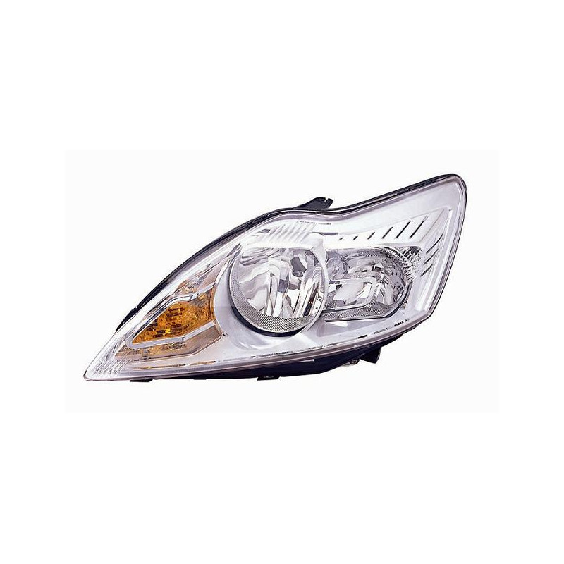 PROIETTORE SINISTRO CON PARABOLA CROMATA CON MOTORE FORD FOCUS DBFCHDH 20082011