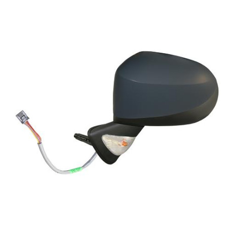 RETROVISORE ELETTRICO DESTRO 9 PIN CON PRIMER TERMICO CON FANALINO INTEGRATO CON SONDA RENAULT MODUS FJP0 20082013