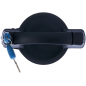 MANIGLIA ESTERNA NERA LATERALE SINISTRO CON CHIAVE FIAT DOBLO 119223 20012005      , FIAT DOBLO 119223 20052009