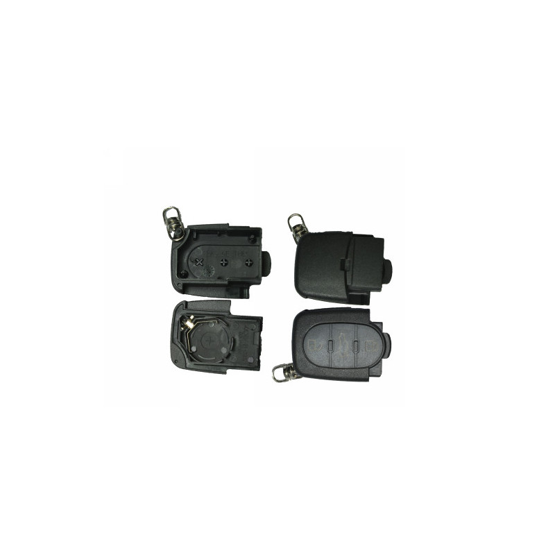 GUSCIO CHIAVE NERO 3 TASTI: SOLO PARTE INFERIORE BATTERIA 2032 TASTO APERTURA TASTO CHIUSURA TASTO PORTELLONE SEAT LEON 1M1 199