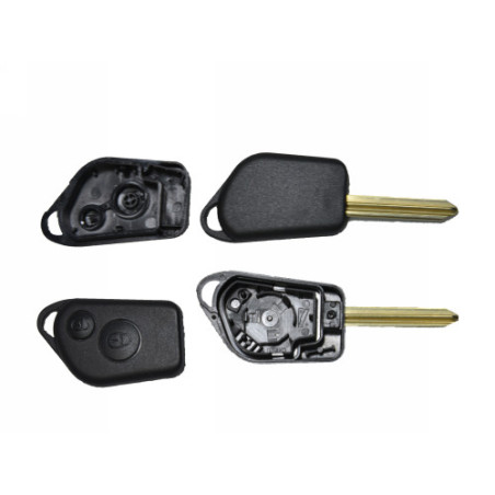GUSCIO CHIAVE NERO 2 TASTI: TASTO APERTURA TASTO CHIUSURA LAMA SX9 CITROEN C-ELYSEE 2002