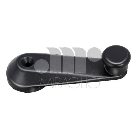 MANIGLIA ALZACRISTALLO ANTERIORE DESTROSINISTRO NERO IN PLASTICA FIAT PANDA 141 19862003