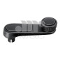 MANIGLIA ALZACRISTALLO ANTERIORE DESTROSINISTRO NERO IN PLASTICA CITROEN BERLINGO MF 20022008      , CITROEN BERLINGO MF 199620