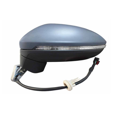 RETROVISORE ELETTRICO SINISTRO 6 PIN CON PRIMER TERMICO ASFERICO CON FANALINO INTEGRATO VOLKSWAGEN GOLF SPORTSVAN AM1AN1 201420