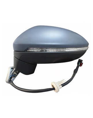 RETROVISORE ELETTRICO SINISTRO 15 PIN CON PRIMER TERMICO ASFERICO RICHIUDIBILE ELETTRICAMENTE CON FANALINO INTEGRATO CON LUCE D