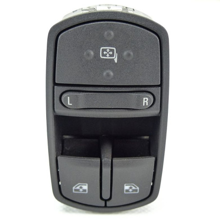 PULSANTIERA ALZACRISTALLI PORTA ANTERIORE SINISTRA 11 PIN COMANDI RETROVISORI OPEL CORSA D S07 20062015