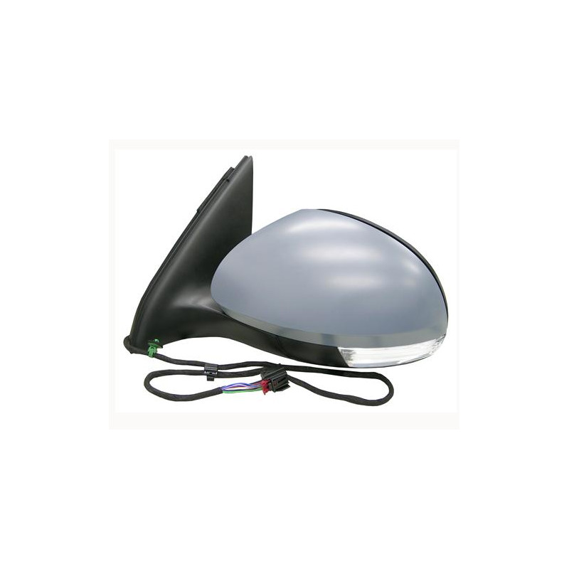 RETROVISORE ELETTRICO SINISTRO 6 PIN CON PRIMER TERMICO ASFERICO CON FANALINO INTEGRATO VOLKSWAGEN TIGUAN 5N 20112016