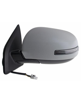 RETROVISORE ELETTRICO DESTRO 9 PIN MOD 042016 CON PRIMER TERMICO RICHIUDIBILE ELETTRICAMENTE CON FANALINO INTEGRATO MITSUBISHI 