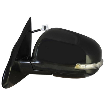 RETROVISORE ELETTRICO SINISTRO 9 PIN CALOTTA DA VERNICIARE TERMICO RICHIUDIBILE ELETTRICAMENTE CON FANALINO INTEGRATO MITSUBISH